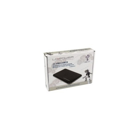 "LC Power 15Gb/s External Storage Enclosure USB SATA 25 - Fast, Reliable & Compact Solution for Your Data Needs!"
